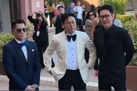 中意文化交流大使郭富城也来助阵《日掛中天》#张颂文#威尼斯电影节