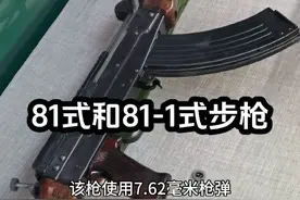 81式和81-1式自动步枪外观区别 #武器科技 #81杠 #博物馆故事 #军事博物馆 #军事迷