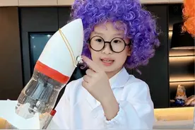 学着做个水火箭，体验下航天梦！ #机灵姐一家 #机灵姐的成长纪念册 #抖音水火箭 #科学实验