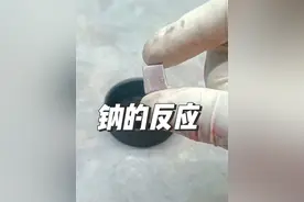 当金属钠遇见高锰酸钾，只需一滴水就能迸发出激情的火花！#化学 #高中化学 #科普 #知识科普 #化学实验视频封面