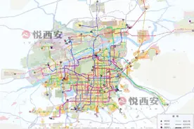 西安市2024年地铁申报线路图，看看那些站口离你家很近点呢！视频封面