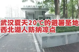 武汉夏天20℃的避暑圣地西北湖人防纳凉点环境好干净整洁很凉快视频封面