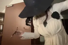 万圣节，八尺夫人来咯 #八尺大人 #八尺夫人  #高个子女生 #cos #万圣节视频封面