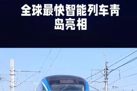 中国再添“国之重器”！首列中国标准智能市域列车在青岛震撼亮相