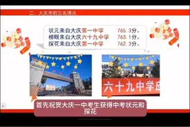 2023年大庆市中考各学校成绩统计#2023中考分数录取线 #同城教育视频封面