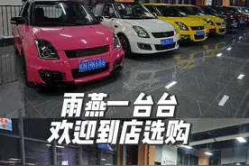 雨燕一台台，欢迎到店选购，1.3 1.5手动自动都有#铃木雨燕视频封面