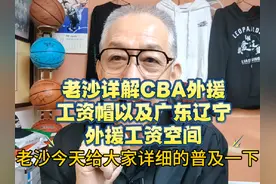 老沙详解CBA外援工资帽以及广东辽宁队外援工资空间 #辽宁飞豹视频封面