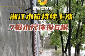 #湘江水位持续上涨 #致敬汛期中的守望力量长沙暴雨1小时雨量破6月记录视频封面