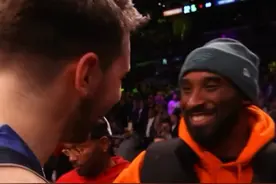 回顾当卢卡第一次遇见科比的那一刻 🥹 #湖人 #东契奇 #科比视频封面