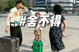 相见时难别亦难，丈母娘在机场离别的心情只能用《舍不得》来表达#依依不舍的心情 #泪奔瞬间视频封面