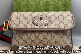 Gucci 古驰虎头腰包胸包#奢侈品包包 #Gucci#古驰视频封面