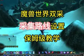 魔兽世界怀旧服双采，采集路线“routes”插件设置，保姆级教学