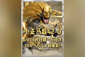 小正马超42-0独揽73的输出！6分08秒一万经济再破吉尼斯世界纪录视频封面
