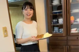 日本晚餐也太简单了，三个人吃一个菜#西柚麻琴视频封面