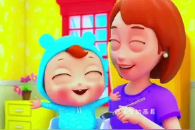 早教动画：小宝贝起床去上幼儿园#动画小故事 #趣味动画视频封面