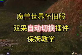 魔兽世界怀旧服，双采自动切换插件，保姆教学#魔兽世界视频封面