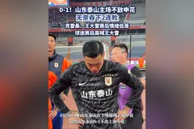 0-1！山东泰山主场不敌申花，克雷桑、王大雷赛后情绪低落#热点追踪 #中超赛场 #山东泰山队视频封面