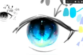 #画世界pro #画眼睛 #眼睛教程 #上色技巧