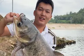 降温鲢鳙是游到深水区还是浅水区呢？今天我们先来探钓浅水区，真是喜出望外，期待下一期的深水区#秋季钓鲢鳙技巧