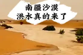 南疆沙漠发洪水了 南疆沙漠发洪水！塔里木河水位一年比一年大，到底啥原因呢？如果塔河水量每年持续加大，塔克拉玛干沙漠会变绿洲，罗布泊是不是也有可能变绿洲呢？#新疆 #沙漠 #洪水 #越野疆湖视频封面