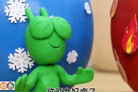 一只嘴馋的小怪兽吃水果#儿童动画 #原创动画 #3-6岁儿童动画视频视频封面