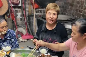 本想请陌生人做饭， 没想到……#三农 #随拍 #纪录美好生活 #幽兰乡村行