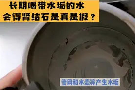 长期喝带水垢的水会得肾结石是真是假？你的水壶多久清理一次？视频封面