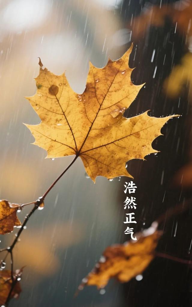 一雨成秋，十雨入冬——（抒情篇）