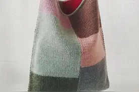 用毛线玩拼色游戏，处理掉剩毛线吧图片