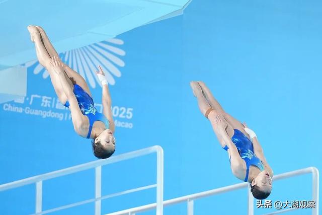 陈芋汐掌敏洁获全运会女双10米台冠军，全红婵带伤出战获第五，母亲坦言看到女儿胖了长大了反而开心
