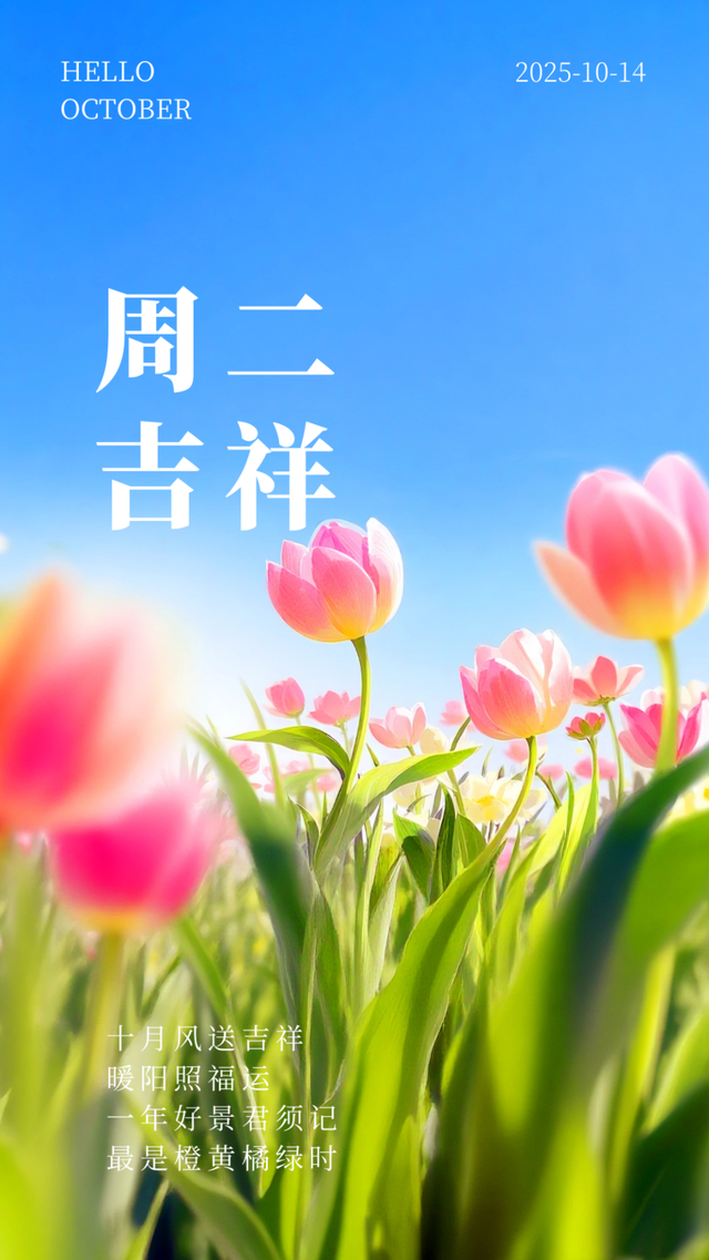 「2025.10.14」早安心语，正能量文案 所有你想要的 都得靠自己努力