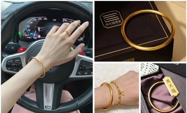 一生只戴一只金镯子，你会选择哪一款  水贝黄金爆火的7款黄金