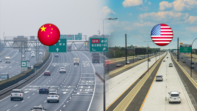 为何中国没有像美国一样大范围使用水泥路面？