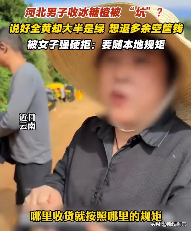 收冰糖橙被骗后续：坑人代办身份被扒，正面照曝光，官方通报来了