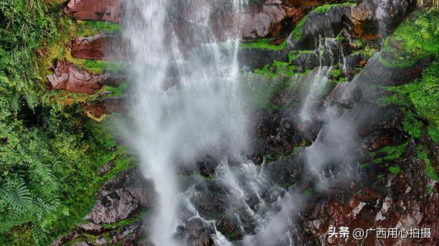 【美丽中国】广西平乐：冬日德定瀑布美如仙境