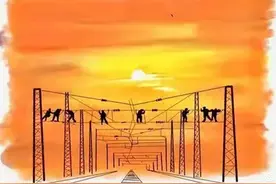 铁路供电早期两位接触网工触电身亡的故事图片