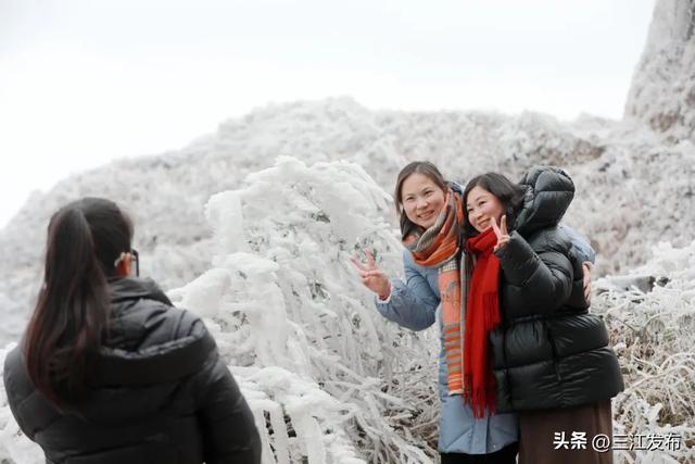 寒潮“炫技”成功！三江这地方浪漫值拉满