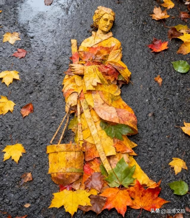 🤏捡捡捡,淄博惊现“捡秋”大神!海岱楼、周村大街…全被捡出来了→