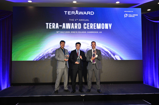英国初创企业Barocal获百万美元金奖，第四届TERA-Award大赛颁奖典礼在剑桥举行