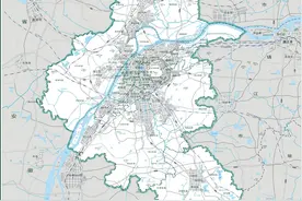 江苏省各地级市地图-高清版图片
