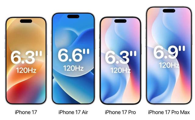 电池缩水+屏幕换厂？iPhone 17 Pro系列实锤，国行和美版差距真不小