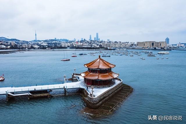 值吗！有人专程为雪中栈桥去一次青岛。