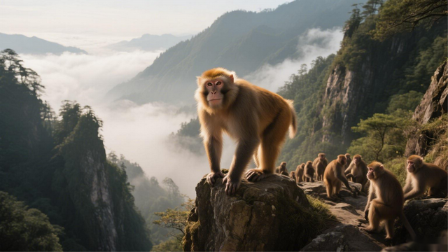 人能成为猴王吗？当着猴群暴揍猴王一顿，就能成为首领吗？