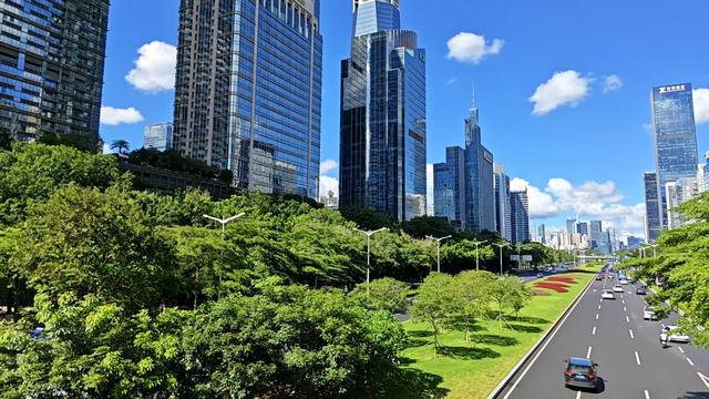 深圳，全国空气质量最好的特超大城市，从天空到地面都是风景
