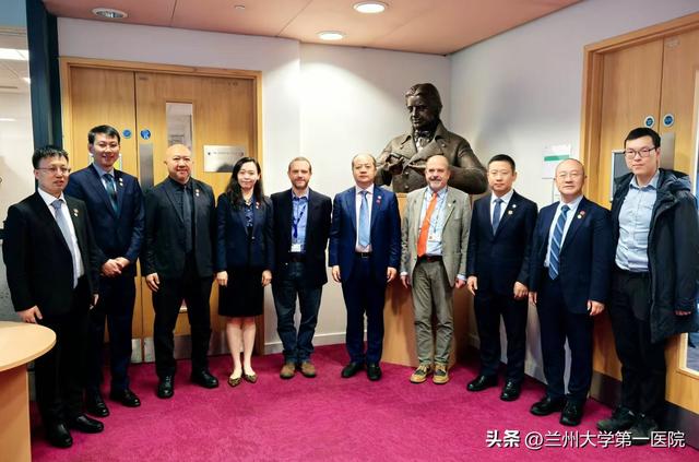 兰州大学副校长、第一医院院长李汛教授率团访问牛津大学，共探医学合作新机遇