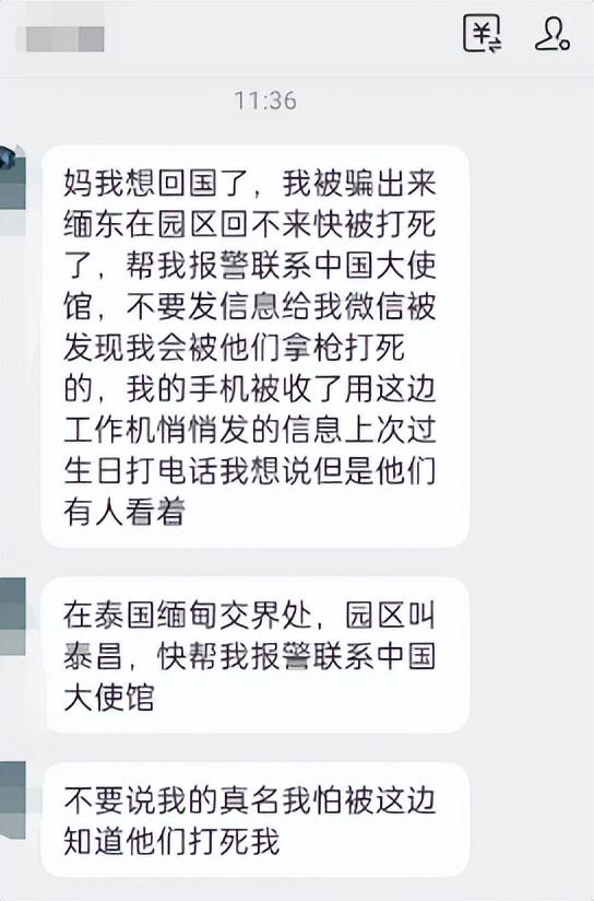 21岁小伙被骗至缅甸妙瓦底近1年，因无法完成“百万美金”业绩遭殴打，父亲：已获救
