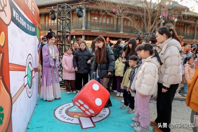 冬至大集燃炸开场！东阿中医药文化旅游区热闹到沸腾！