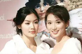 看到乐基儿与林志玲旧照，明白黎明当年为啥甘愿砸7亿了，太美了图片