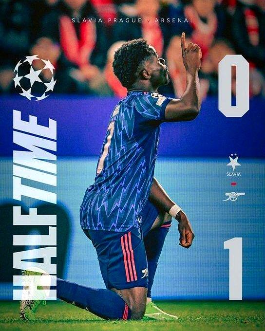 欧冠10连胜+连续8场零封！阿森纳客场3-0击败布拉格斯拉维亚