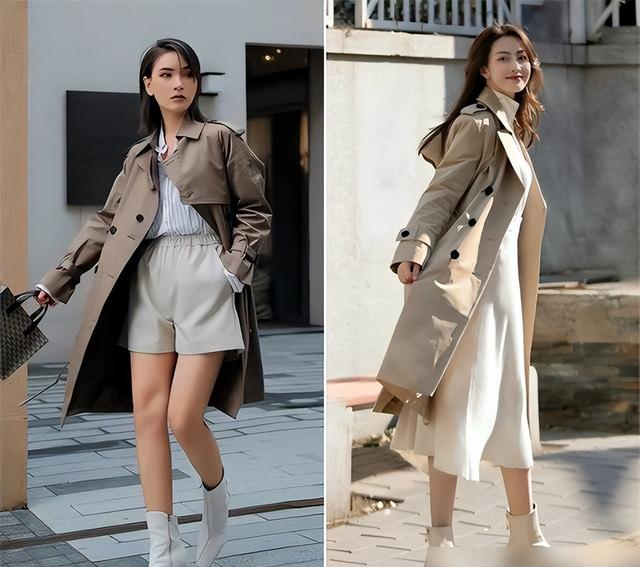 今秋“低跟裸靴”又来炸街了，专治个矮+腿短，随便穿都很洋气